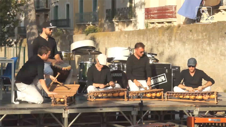 Concert du collectif Purkawa - Balafon