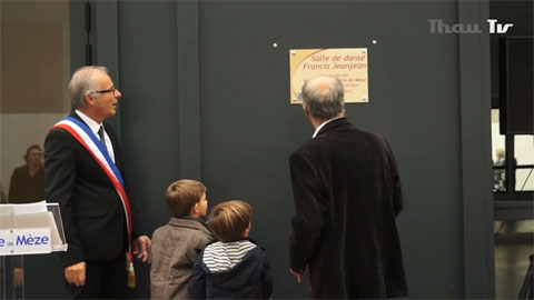 Inauguration de la salle Francis Jeanjean