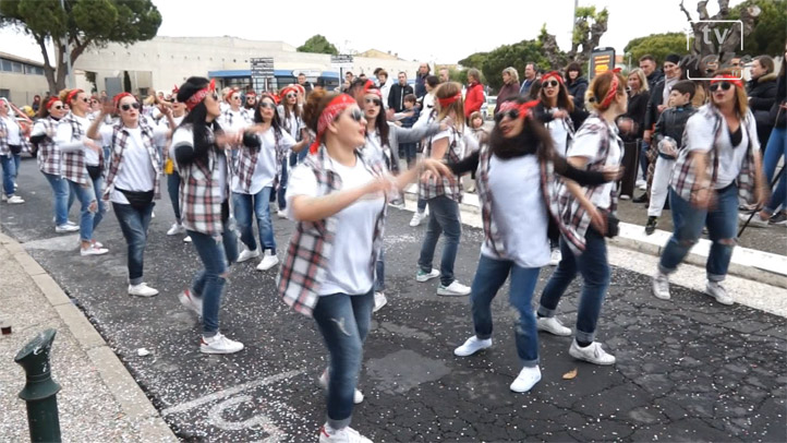 Corso fleuri de Mèze 2016 - Le groupe "Van Elst"