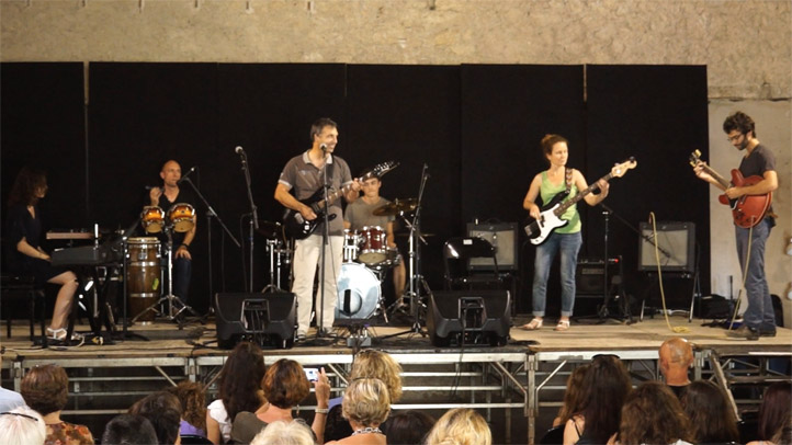 L'atelier de musique actuelle de l'école de musique de Mèze