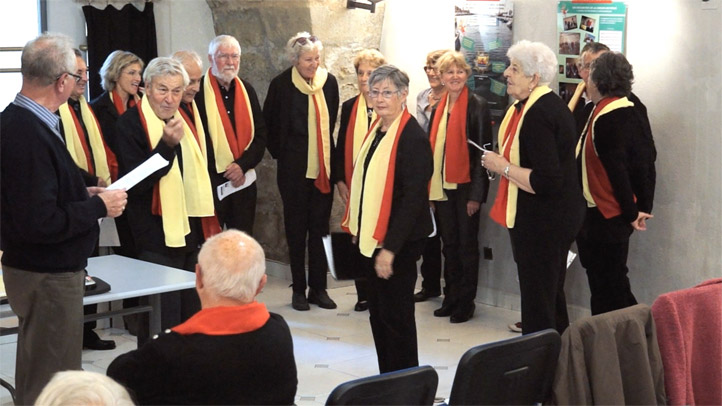 "L'amic en passar dins Erau" par le cercle occitan de Mèze