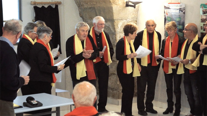 "Papeta Calhau" par le cercle occitan de Mèze