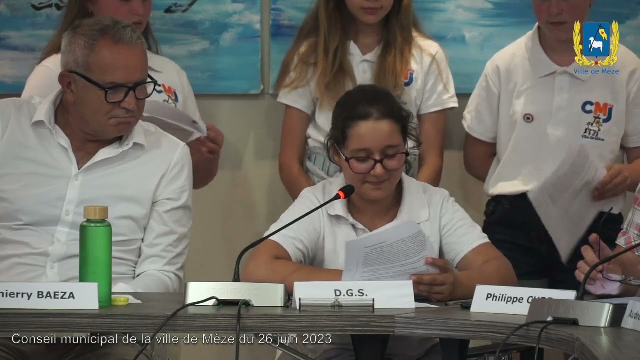 Conseil municipal de la Ville de Mèze du 26 juin 2023
