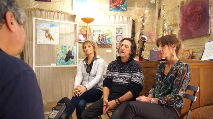 Rencontre avec la banda des "Hippocampes de Mèze "